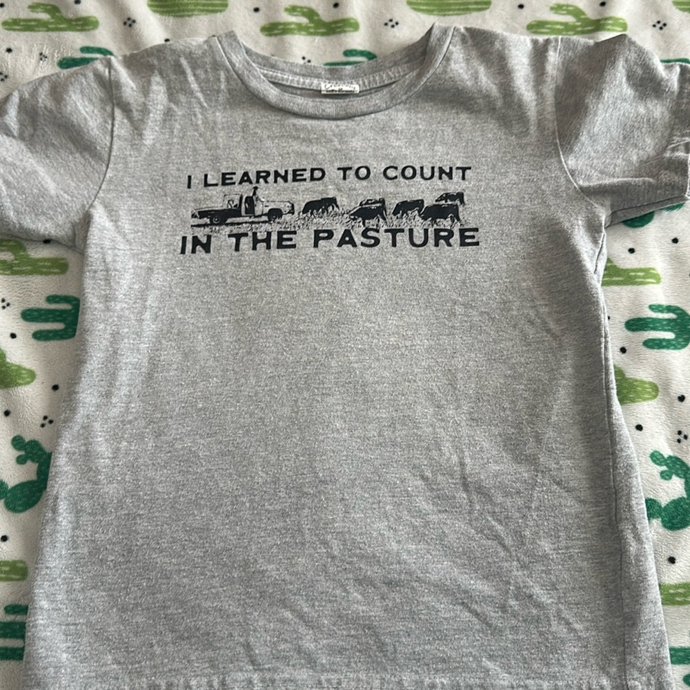 Kids farm tee